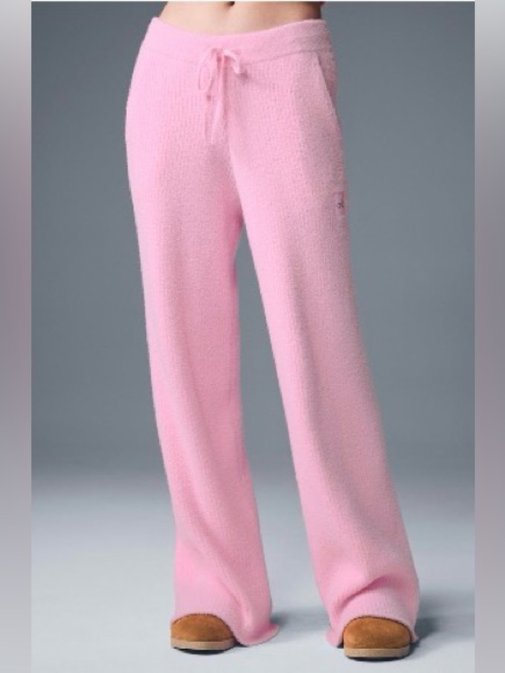 Snuggle Up Sweater High Waist Wide Leg Pant- ALO